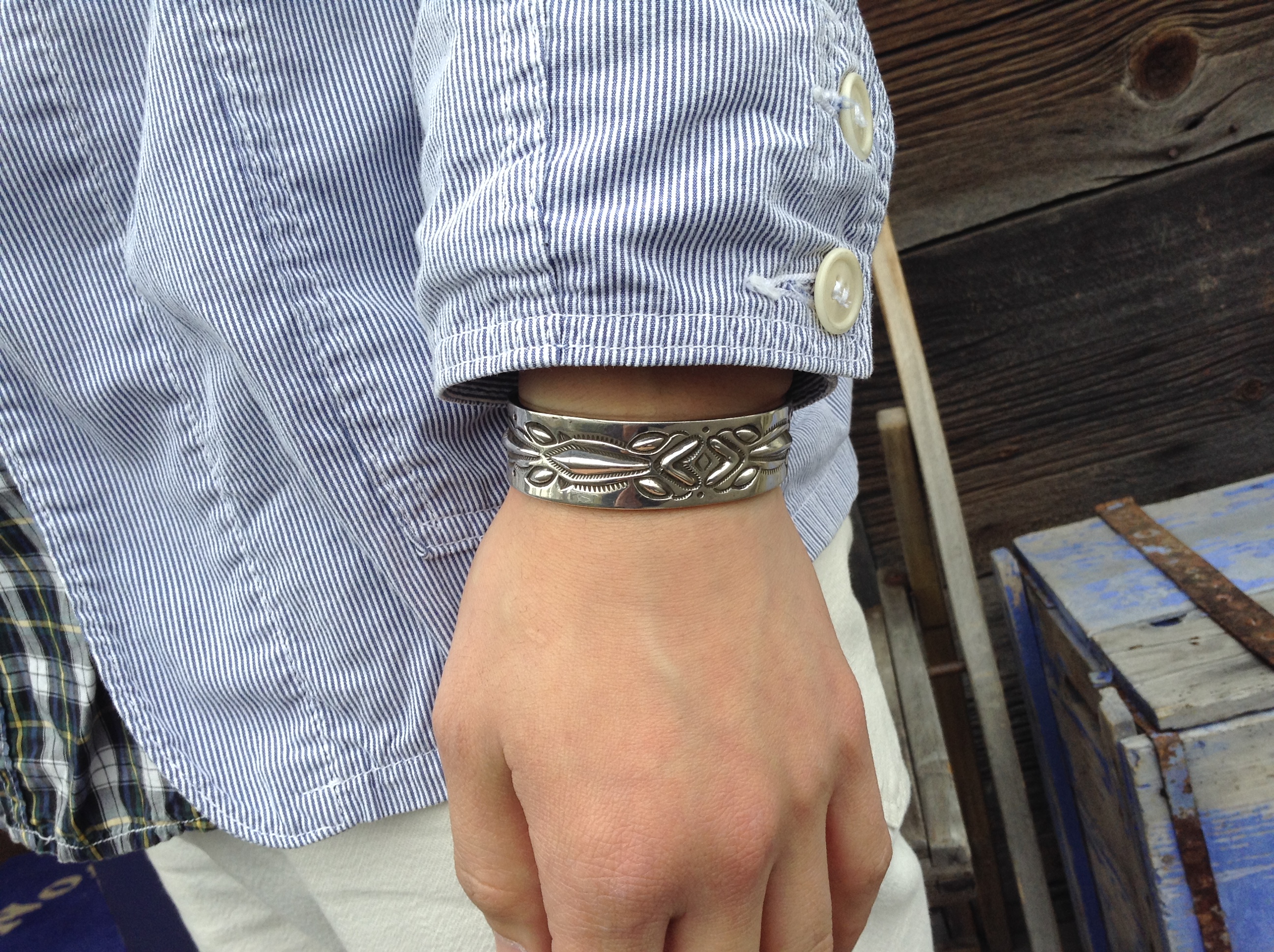 Ray Adakai】 Double Stamp Bracelet 入荷しました！ | Northrim Blog