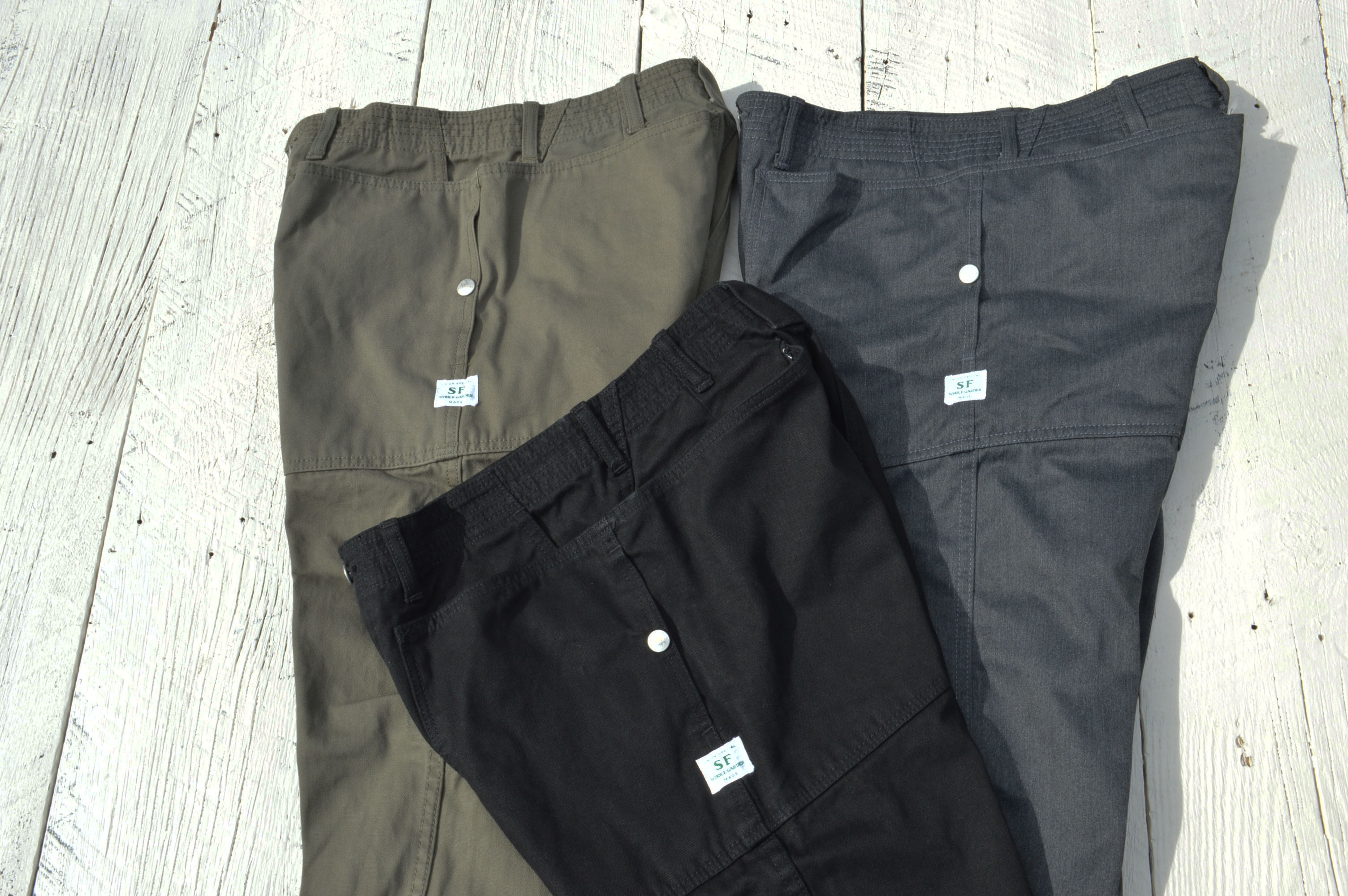 SASSAFRAS】 Fall Leaf Sprayer Pants 入荷しました SASSAFRAS】 Fall Leaf Sprayer Pants 入荷しました