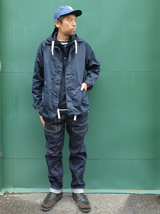 POST OVERALLS】 NR別注 SB 40 (grosgrain)、【SASSAFRAS】 Fall Leaf