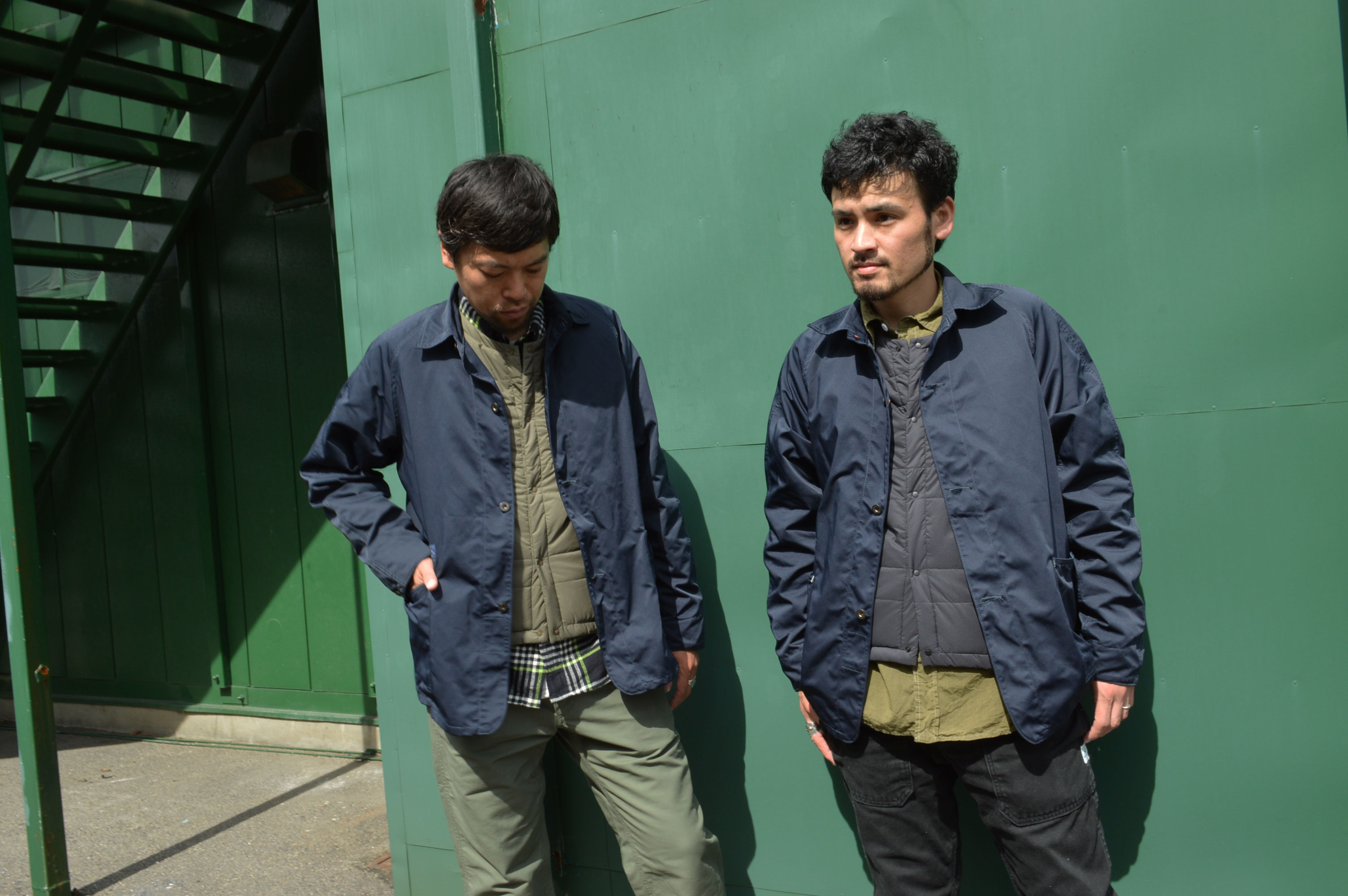 POST OVERALLS】 NR別注 SB 40 (grosgrain)、【SASSAFRAS】 Fall Leaf