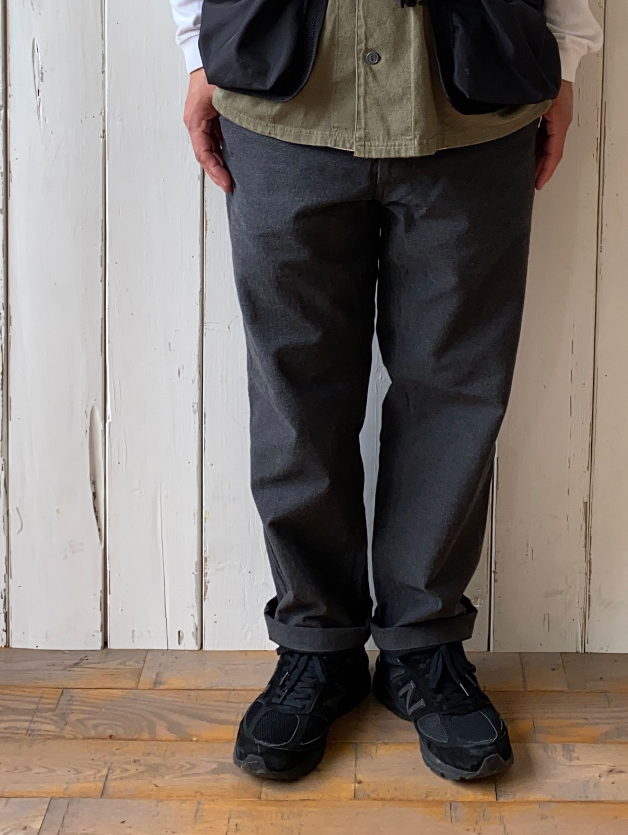 SASSAFRAS】 Sprayer Stream Pants (Back Satin) 入荷しました 