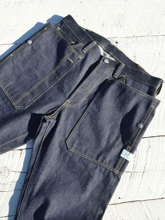 SASSAFRAS】Fall Leaf R Sprayer Pants (14oz Denim) 入荷 SASSAFRAS】Fall Leaf R Sprayer Pants (14oz Denim) 入荷