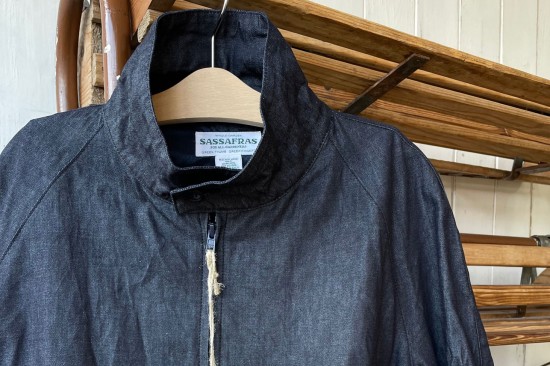 SASSAFRAS】 Wheel Barrow Jacket (6.5oz Denim)入荷 SASSAFRAS】 Wheel Barrow Jacket (6.5oz Denim)入荷