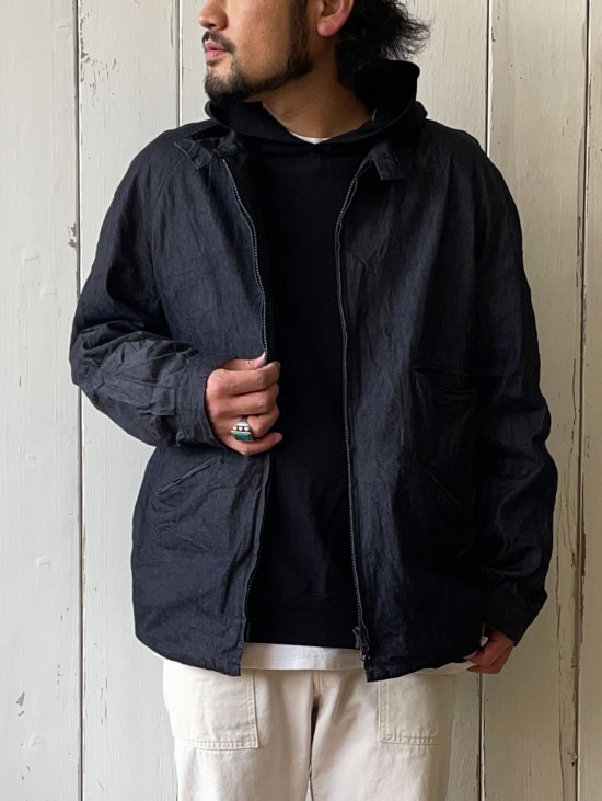 SASSAFRAS】 Wheel Barrow Jacket (6.5oz Denim）入荷