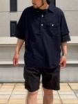 NAVY CUT S/S (Seersucker)