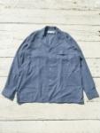 CAMP COLLAR SHIRT (FLANNEL HOUNDSTOOTH) “NR別注”