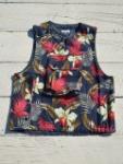 Cover Vest (Hawaiian Floral Java Cloth)