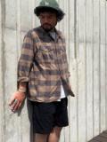 Gardener Open Half　(Cotton Weave)