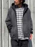 Oversize Zip Up Hoodie