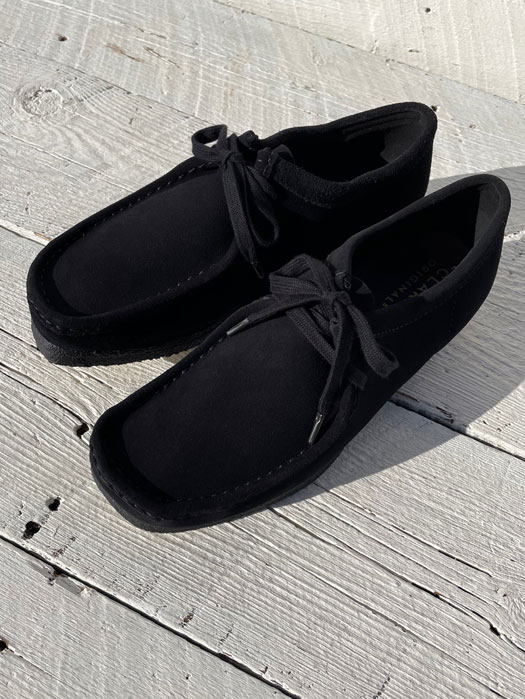 【Clarks ORIGINALS】　Wallabee　(Black Suede)