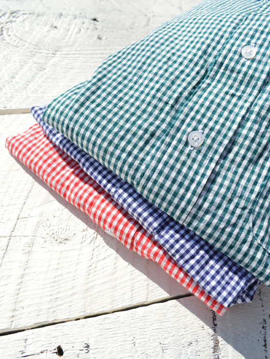 【50% OFF】　GINGHAM L/S B.D　( BROAD CLOTH )