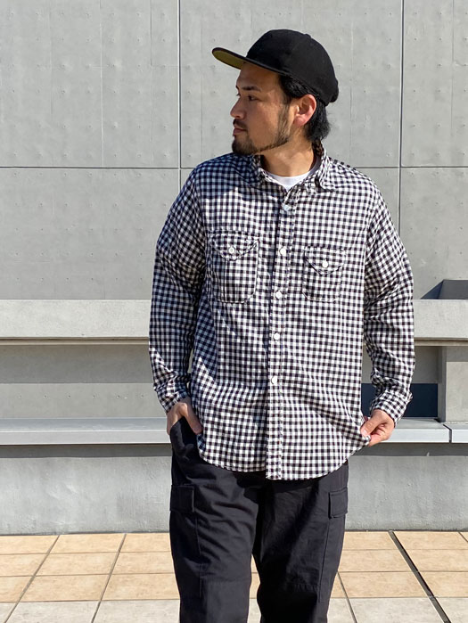 ポストオーバーオールズ モールスキン CRUZER CPOシャツジャケット 寒さいつまで?