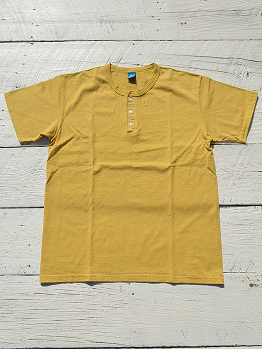 S/S HENLEY NECK TEE