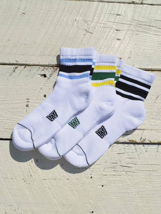 【WILDERNESS WEAR】 Retro Active Quarter Socks
