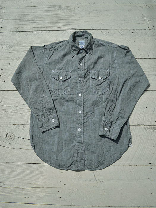 1231N New Light Shirt ( Cotton / Linen Heather Chambrey )