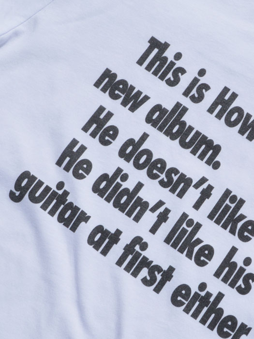 【BLUESCENTRIC】 Print T-Shirt　(HOWLIN'WOLF)
