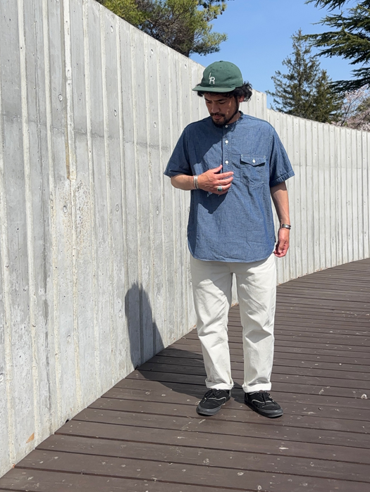 NAVY CUT Band S/S (Classic Chambray)