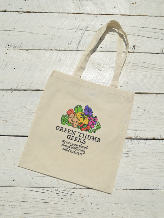 【KEIMEN】 Vegetable Toto Bag