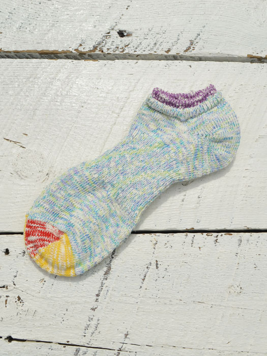 Top Panel Ankle Socks