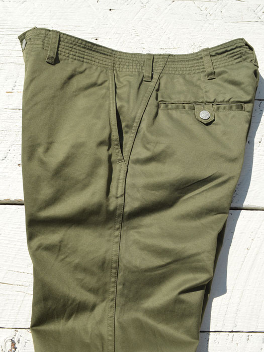 Sprayer Pants　(Giza Cotton West Point)