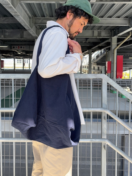 【Los Angeles Apparel】  Oversized Bull Denim Bag (MADE IN U.S.A.)