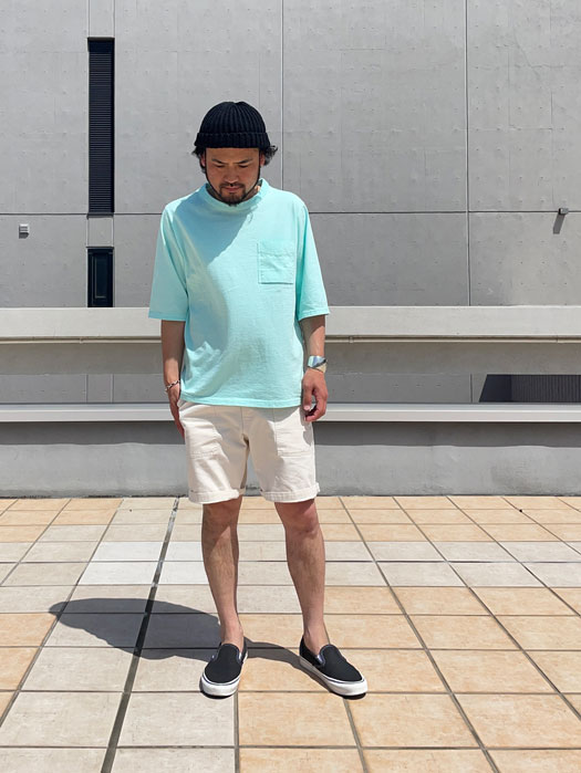 1/2 Sleeved Pocket T (NR別注)