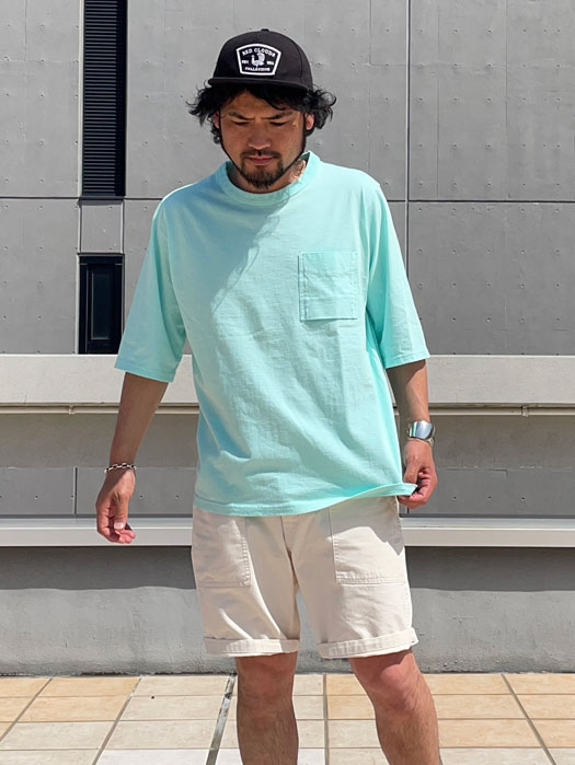 1/2 Sleeved Pocket T (NR別注)