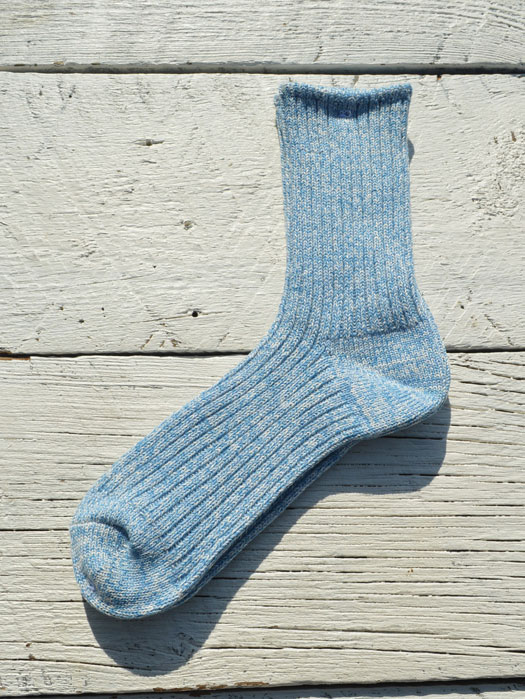 Low Gauge Pastel Rib Socks