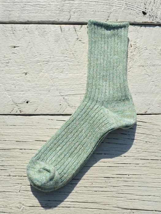 Low Gauge Pastel Rib Socks