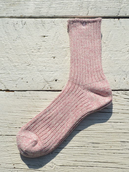 Low Gauge Pastel Rib Socks