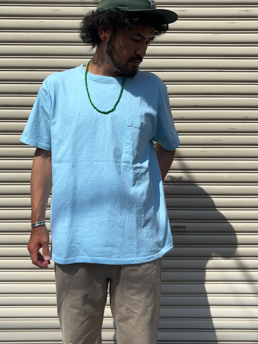 S/S CREW NECK POCKET Tee