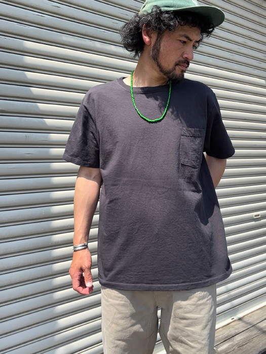 S/S CREW NECK POCKET Tee