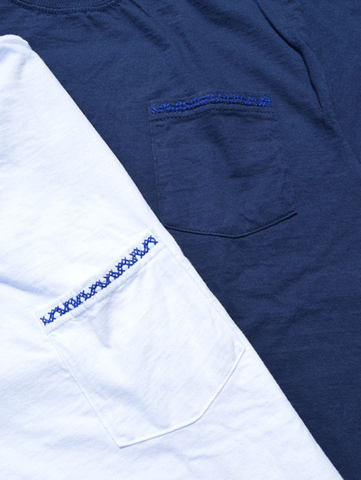 【OAXACA】　S/S Pocket Tee “PUNTO DE CRUZ”
