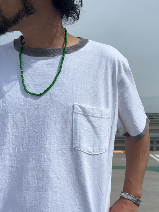 S/S POCKET TEE (HAND PAINT)