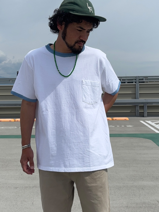 S/S POCKET TEE (HAND PAINT)