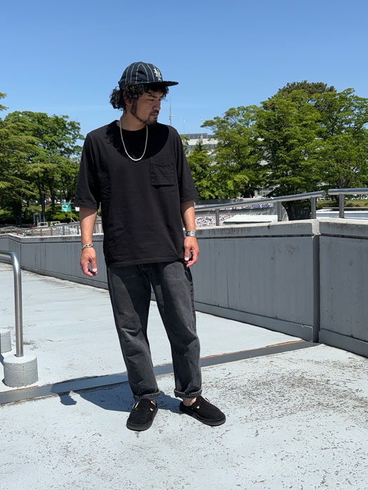 1/2 Sleeved Pocket T (NR別注)