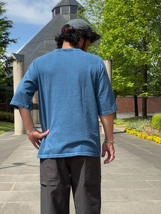 1/2 Sleeved Pocket T “PIGMENT” (NR別注)　