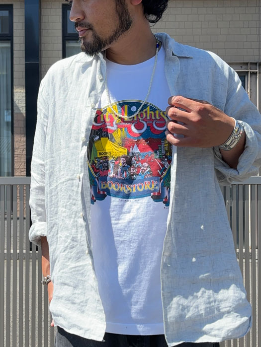 【CITY LIGHTS BOOK STORE】　SEASON S/S Tee (PATRYAN 1975)