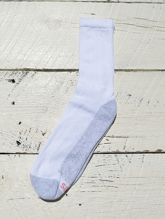 【Hanes】　Men's Cushion Crew Socks 6-Pack