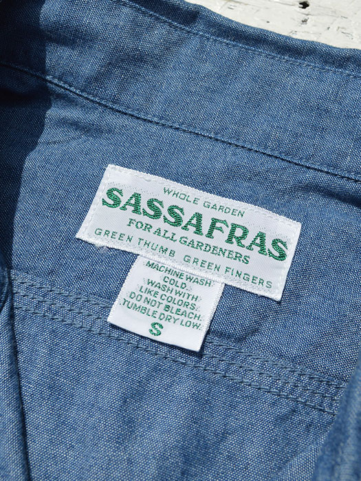 Botanical Scout Apron Shirt 1/2　(Chambray)