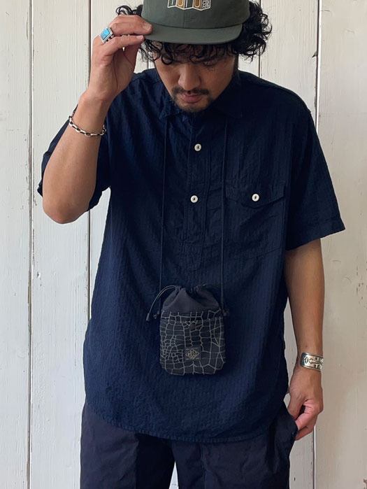 MINI WALLET POUCH　(Spider Web)　