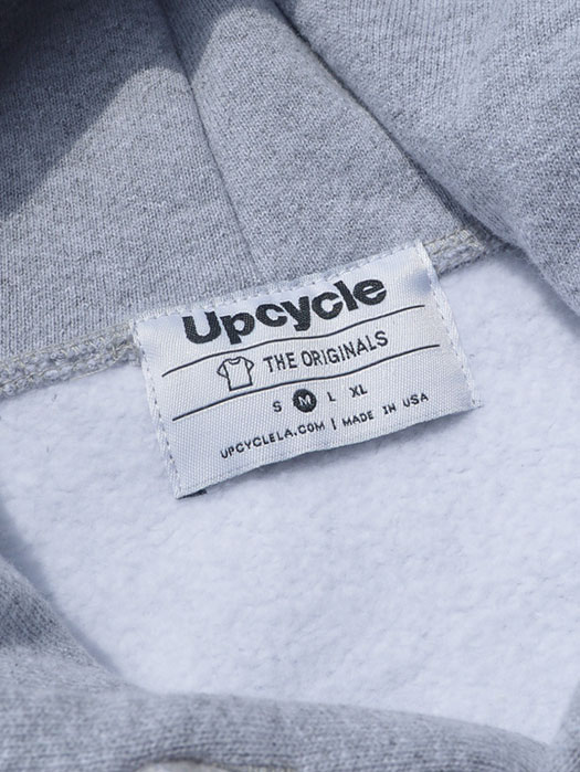 【Upcycle】 Heavy Fleece Pullover Hoodie
