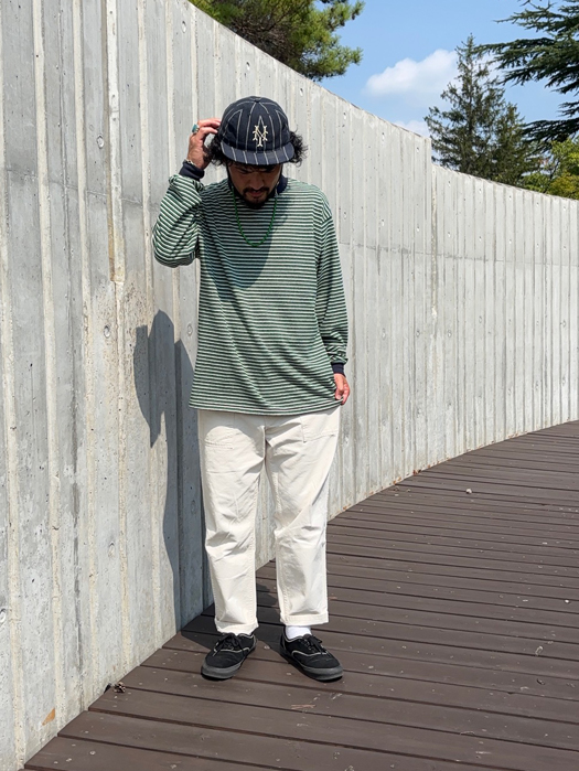 【BTR / Behind The River】 Gordie Border L/S Tee