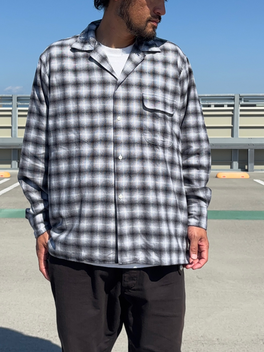 CAMP COLLAR SHIRT (FLANNEL PLAID) “NR別注”
