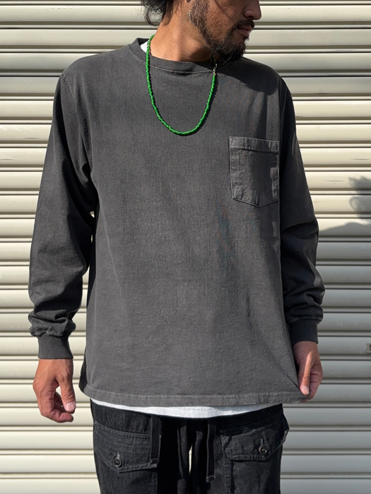 L/S POCKET TEE (PIGMENT)