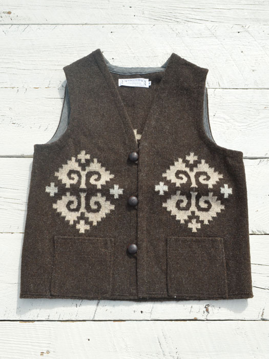 【OAXACA】　RUG VEST “CARACOL”