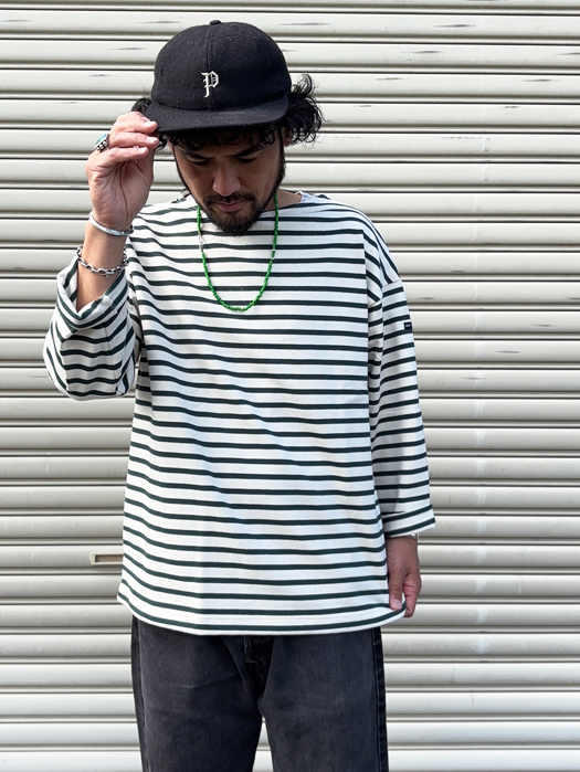 OUESSANT LOOSE　(ナチュラル×グリーン)