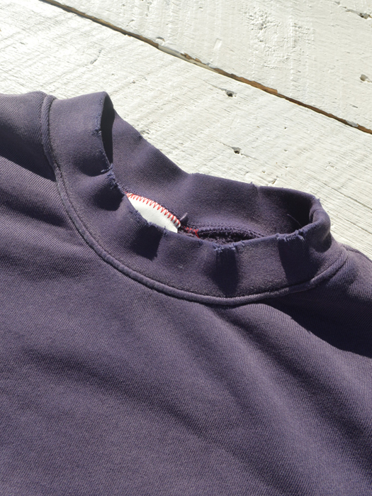 【MOOJI MOOJI】 Oversize Kangaroo Pocket Crew