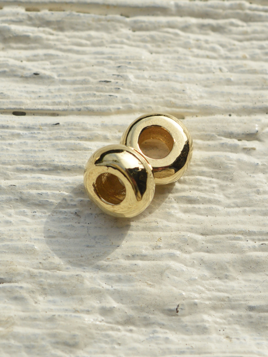 OT-B0001　18K GOLD PLAIN BEAD