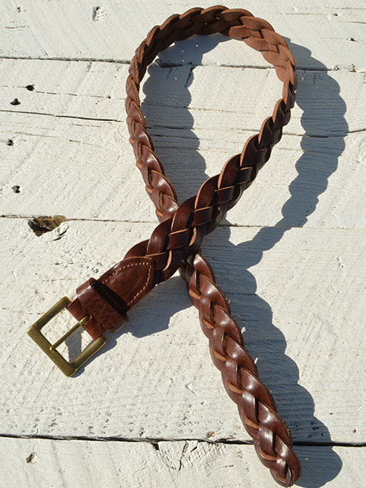 【ANGLO】　4 PLY BRAIDED BELT